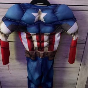 Toddler captain America costume